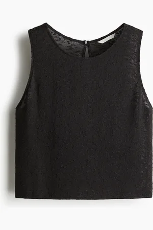 H&M Strukturstrikket tanktop