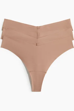 H&M 3-pak trusser Brazilian, som ikke ses udenpå