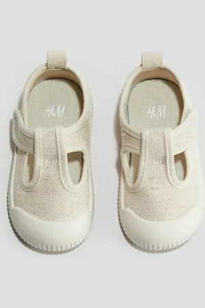 H&M Sandaler i bomuld