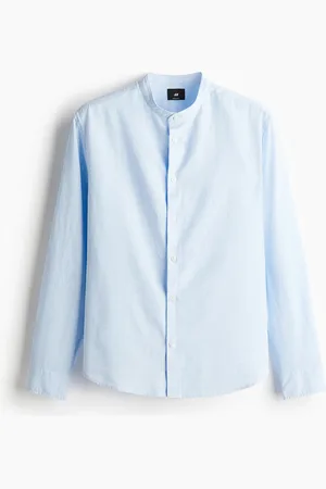 H&M Skjorte i hørblanding Regular Fit