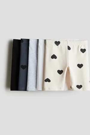 H&M 5-pak cykelshorts i bomuld