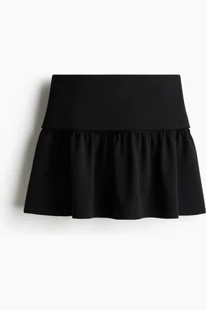 H&M Nederdel i jersey med vidde forneden