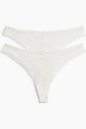 H&M 2-pak trusser Thong i blonde