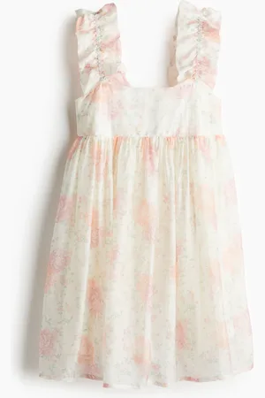 H&M Kjole med rynkede stropper