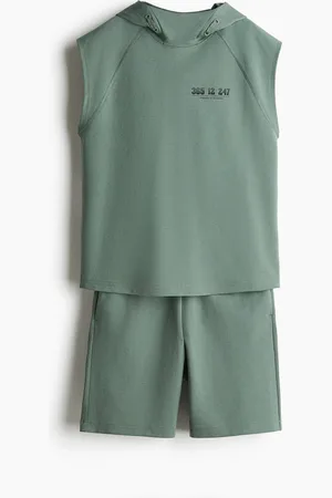 H&M 2-delt træningssæt i jersey