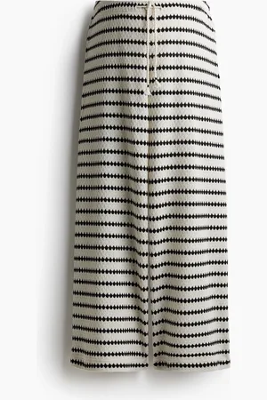 H&M MAMA Before & After strikkede bukser