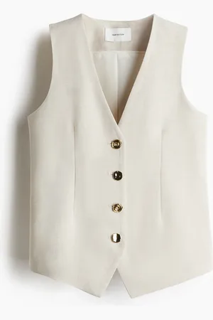 H&M Habitvest i hørblanding
