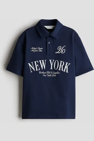 H&M Poloshirt med tekstmotiv