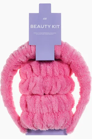 H&M Sæt med makeuphårbånd og håndledsbånd