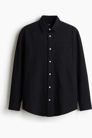 H&M Skjorte i bæk og bølge Loose Fit