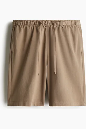 H&M Knælange shorts i piqué Relaxed Fit