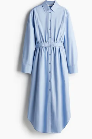 H&M Skjortekjole i bomuld