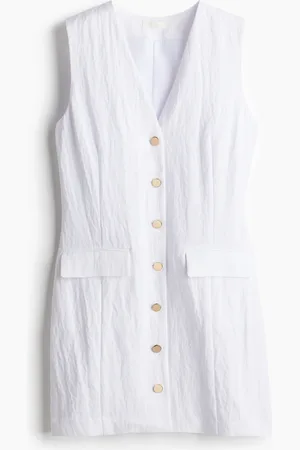 H&M Kjole med knapper foran