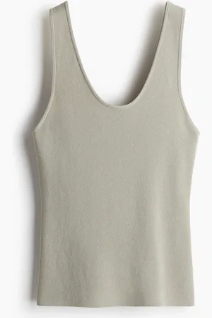 H&M Strikket tanktop