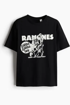 H&M T-shirt med tryk