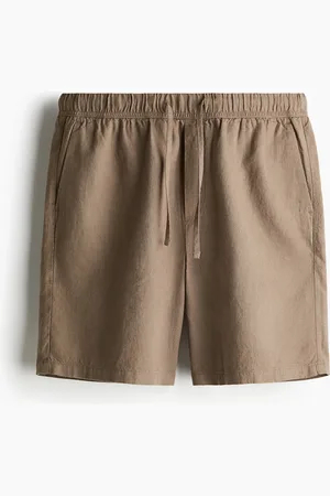 H&M Shorts i hørblanding Relaxed Fit