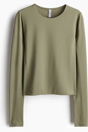 H&M Langærmet top i jersey