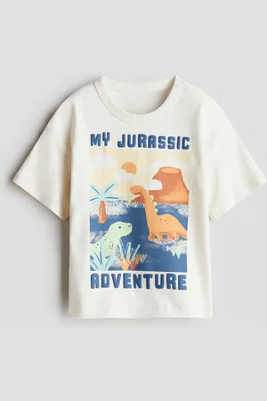H&M T-shirt i bomuld med tryk