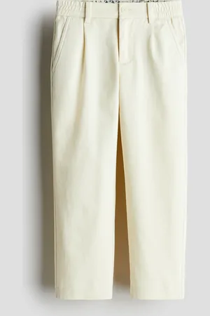 H&M Chinos i bomuldstwill