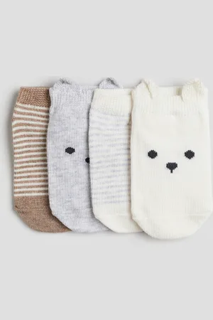 H&M 4-pak strømper uden skaft