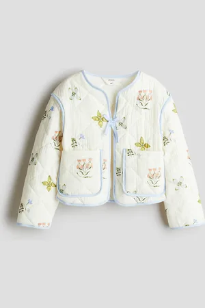H&M Quiltet jakke med trykt mønster