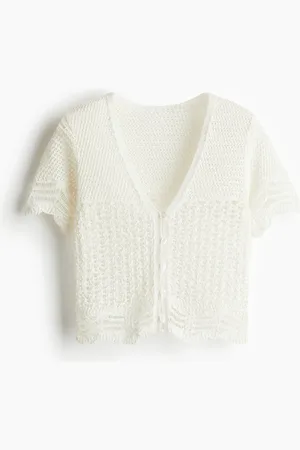 H&M Strandtop med hæklet look