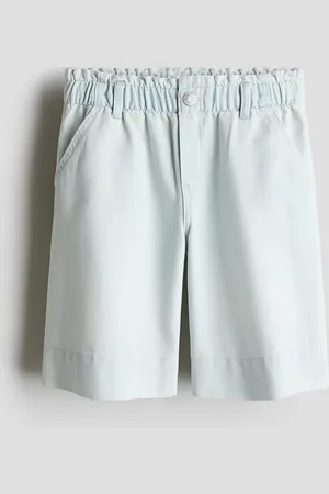 H&M Paperbagshorts i denim