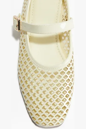 H&M Perforerede Mary Jane-ballerinasko