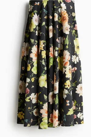 H&M Voluminøs maxinederdel