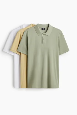 H&M 3-pak poloshirt Regular Fit