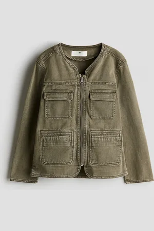 H&M Utility-skjortejakke i twill