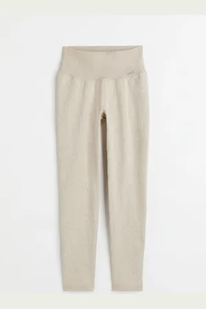 H&M Ribbed Seamless Tights