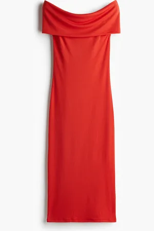 H&M Off shoulder-kjole