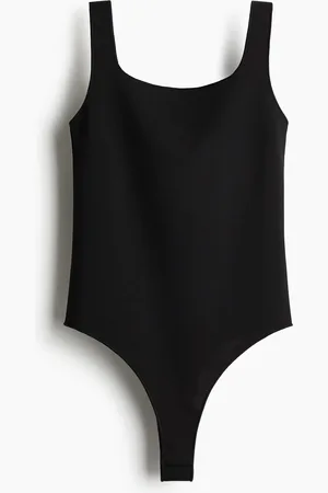 H&M Body i interlockjersey med G-streng