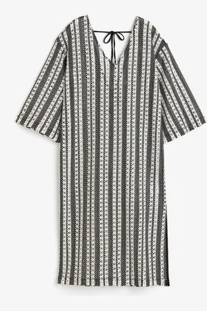 H&M Jacquardstrikket kjole