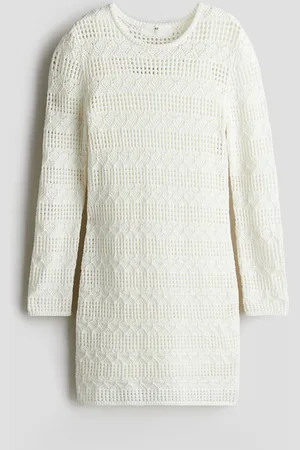 H&M Kjole med hæklet look