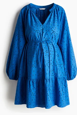 H&M MAMA Kjole i broderie anglaise