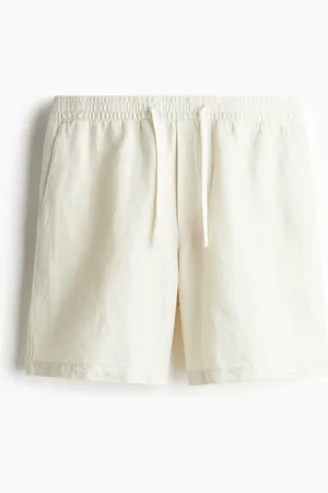 H&M Shorts i hørblanding Relaxed Fit