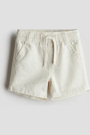H&M Shorts i hørblanding