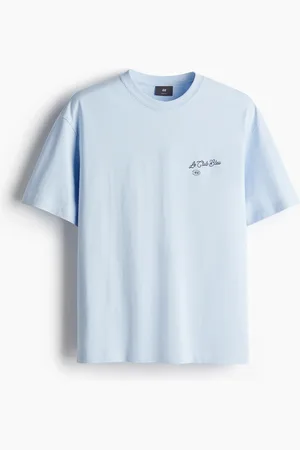 H&M T-shirt med tryk Loose Fit
