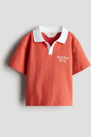 H&M Poloshirt med broderet motiv