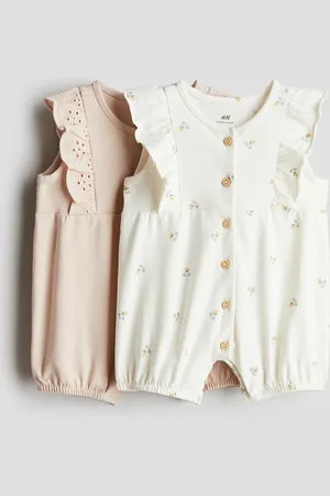 H&M 2-pak sommerdragt med flæser