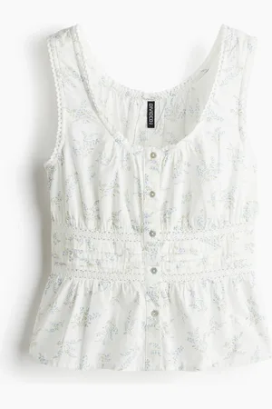 H&M Tanktop med peplum