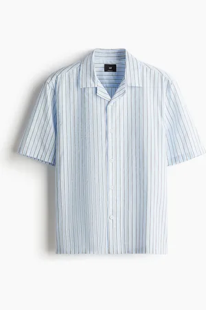 H&M Kortærmet skjorte i bomuld Regular Fit