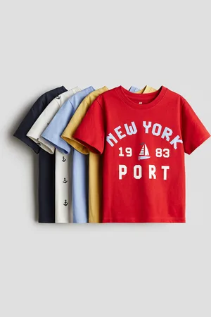 H&M 5-pak T-shirt i jersey