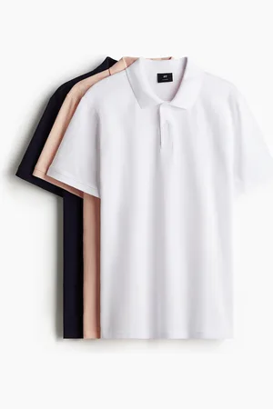 H&M 3-pak poloshirt Regular Fit