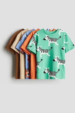 H&M 5-pak T-shirt i jersey