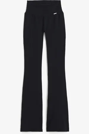H&M Ribbed Seamless Flare Tights