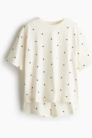 H&M Natsæt med tryk