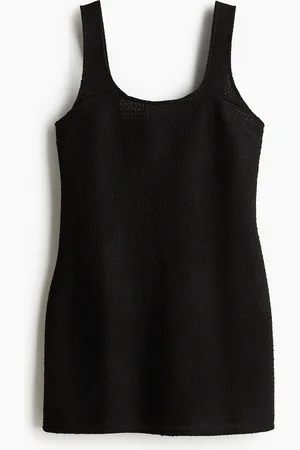 H&M Strukturvævet kjole